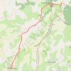 Trace GPS Sur les pas des Maîtres Sonneurs (Préveranges - Sidiailles), itinéraire, parcours