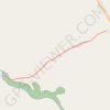 Trace GPS Upper Calf Creek Fall, itinéraire, parcours