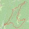 Trace GPS MONT CHARVET - CHALETS DUCREY - PRE RAVIER - COL DE MAROCAZ, itinéraire, parcours