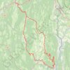 Trace GPS grand colombier st martin du fresne culoz 19 juil. 2018, itinéraire, parcours