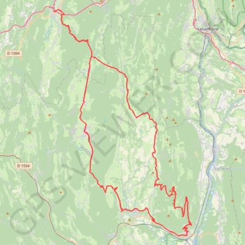 Trace GPS grand colombier st martin du fresne culoz 19 juil. 2018, itinéraire, parcours