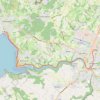 Trace GPS Trebeurden - Lannion par GR 34, itinéraire, parcours