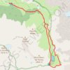 Trace GPS Lac de la Plagne - Peisey-Nancroix, itinéraire, parcours
