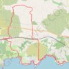 Trace GPS Boucle depuis Sausset-les-Pins, itinéraire, parcours