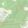 Trace GPS Forêt d'Allogny, itinéraire, parcours