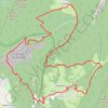 Trace GPS Tour de Mont Saint Martin, itinéraire, parcours