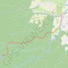Trace GPS Bois BananesCastra, itinéraire, parcours