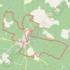 Trace GPS Luxey - Vallée de la Petite Leyre, itinéraire, parcours