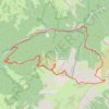 Trace GPS Pécloz et Armenaz en boucle par le ruisseau de l'Osier (Bauges), itinéraire, parcours