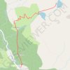 Trace GPS Lac du Serpent, itinéraire, parcours