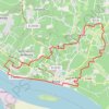 Trace GPS Balade à Lansac, itinéraire, parcours