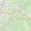 Trace GPS Artigues par Rauzan - Artigues, itinéraire, parcours