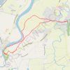 Trace GPS Cathédrale et village gaulois, itinéraire, parcours