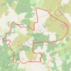 Trace GPS Balade autour de Saint-Rivoal, itinéraire, parcours