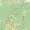 Trace GPS Les 3 Termes - Mont Saint-Martin, itinéraire, parcours