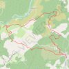 Trace GPS Saint montan, itinéraire, parcours