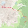 Trace GPS Croix de Belledonne par Allemont, itinéraire, parcours