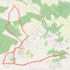 Trace GPS Serres-Gaston vers Sainte Colombe, itinéraire, parcours