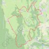 Trace GPS Tour Thibaut, itinéraire, parcours