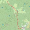 Trace GPS Vers le Belacker, itinéraire, parcours