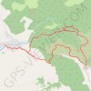 Trace GPS 4-45-2 Milusinac-Krstatac-Bogova vrata, itinéraire, parcours
