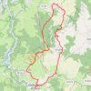 Trace GPS Sainte-Croix en jarez, itinéraire, parcours