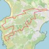 Trace GPS Circuit vtt de la pointe de Dinan, itinéraire, parcours