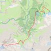 Trace GPS Refuge d'Espuguette refuge des Sarradets, itinéraire, parcours