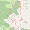 Trace GPS Garbet vers Burges, itinéraire, parcours