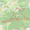 Trace GPS Le Glaserberg sommet du Sundgau, itinéraire, parcours
