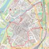 Trace GPS Marche des Remparts - Metz, itinéraire, parcours