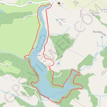 Trace GPS Le bois de Rouffiac - Lanouaille, itinéraire, parcours