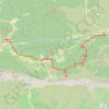 Trace GPS Sentier Cathare - de Duilhac-sous-Peyrepertuse à Padern, itinéraire, parcours