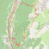 Trace GPS Lauzière - Col du Montjoie, itinéraire, parcours