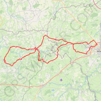 Trace GPS La Printanière - Pierres Jaumâtres 2023 128km-16036643, itinéraire, parcours