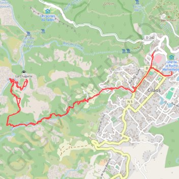 Trace GPS Réunion - J11, itinéraire, parcours