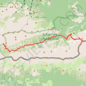 Trace GPS Via-Alpina R45-R46 - Meiler Hutte - Knorr Hutte, itinéraire, parcours