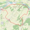 Trace GPS La vallée des Parquets - Contre, itinéraire, parcours