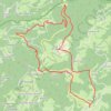 Trace GPS Col du Buisson, itinéraire, parcours
