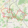 Trace GPS VTT Claix Gersac Mouthiers Meulières, itinéraire, parcours