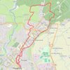Trace GPS Fougères, itinéraire, parcours