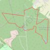 Trace GPS Le Bois Domanial de la Pommeraie (78 - Yvelines), itinéraire, parcours
