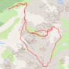 Trace GPS Tour du Mont Fleuri, itinéraire, parcours