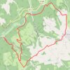 Trace GPS Marquay - Le Château de Commarque, itinéraire, parcours