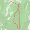 Trace GPS Colombier boussargues, itinéraire, parcours