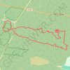 Trace GPS Le Rocher du Long Boyau et les Gorges du Houx, itinéraire, parcours