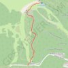 Trace GPS Montée de Bois Mauret au refuge de la Soldanelle, itinéraire, parcours