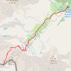 Trace GPS PORT du MARCADAU depuis le refuge Wallon, itinéraire, parcours