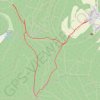 Trace GPS Flavignerot Cols de la Mialle, Leuzeu et la Toppe, itinéraire, parcours