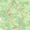 Trace GPS BANKA Adartza et Argarai par les vallées de Belexi et Legarzu, itinéraire, parcours